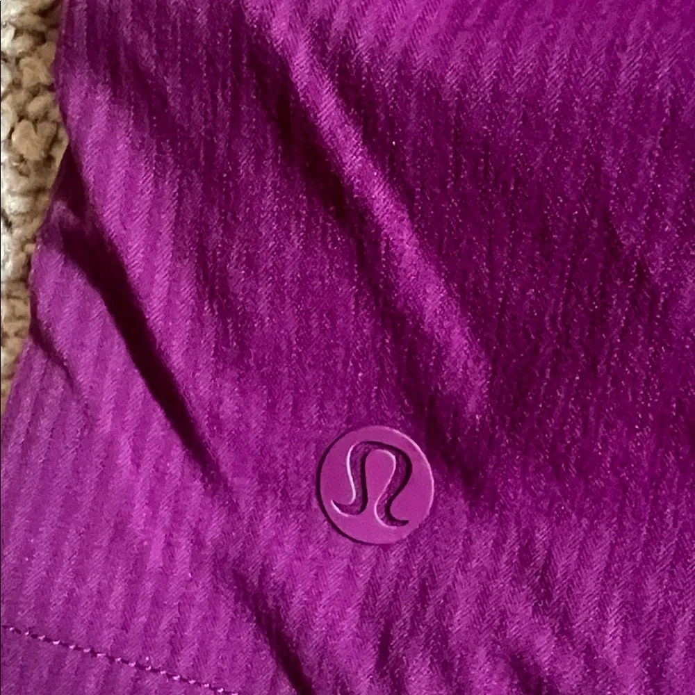 Lululemon Athletica Dark Purple Athletic Shorts - Picture 4 of 5